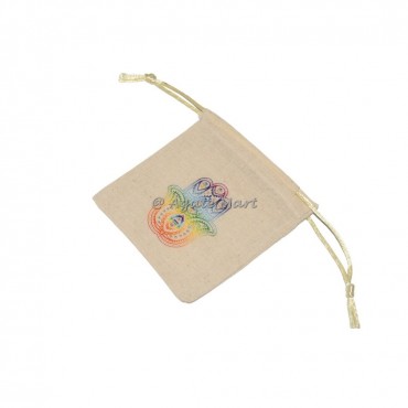 Rainbow Hamsa Hand Pouch