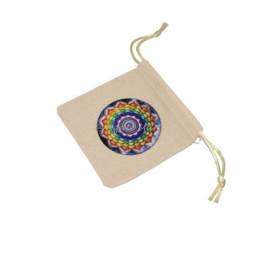 Mandala Chakra Printed Bag