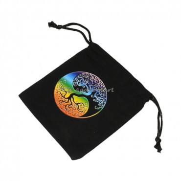 Rainbow Tree Of Life Cotton Packing Bag