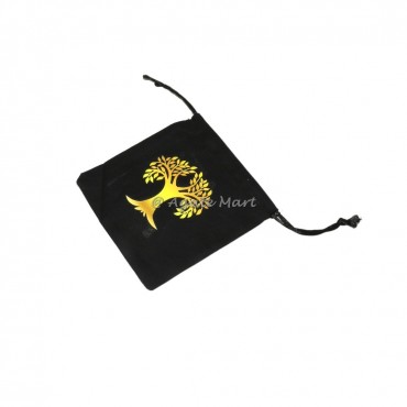 Golden Tree Of Life Cotton Packing Bag