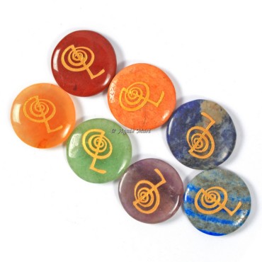 Seven Chakra Choko Reiki Disc Set