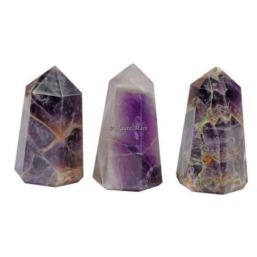 Amethyst Faceted Obelisk