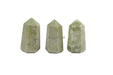 Vesonite Faceted Obelisk