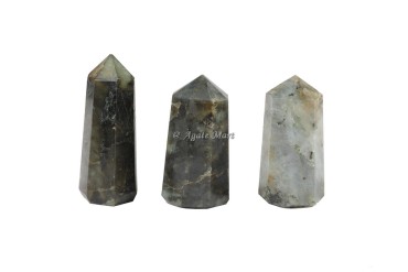 Labrodrite Faceted Obelisk