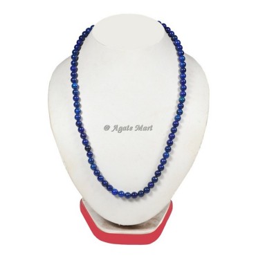 Lapis Gemstone Beads Neklace