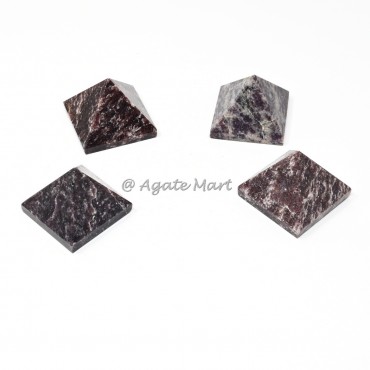 Lepidolite Pyramids