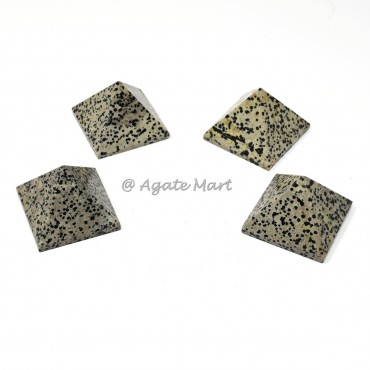 Dalmation Jasper Pyramids