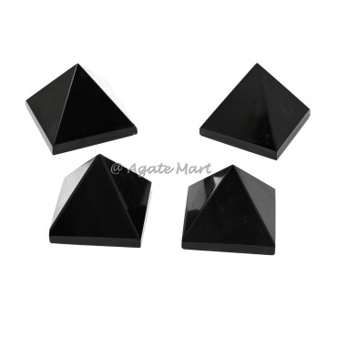 Black Obsidian Pyramids