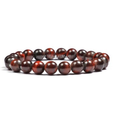 Red Tiger Eye Beads Healing Bracelet