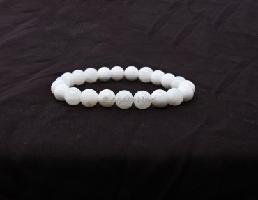 White Agate Bracelet