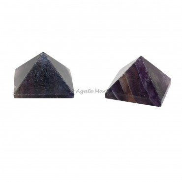 Multi Fluorite Pyramid