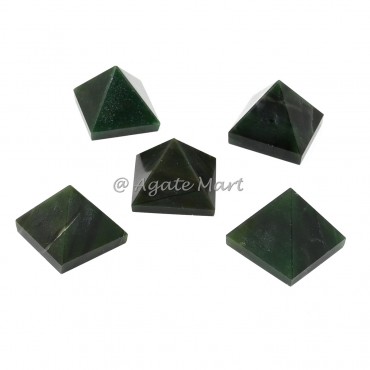 Dark Green Aventurine Pyramid