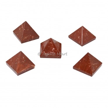 Red Jasper Pyramid