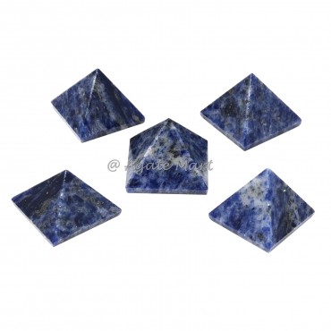 Sodalite Pyramid