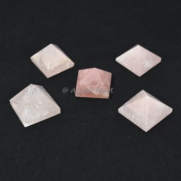 Rose Quartz Pyramid