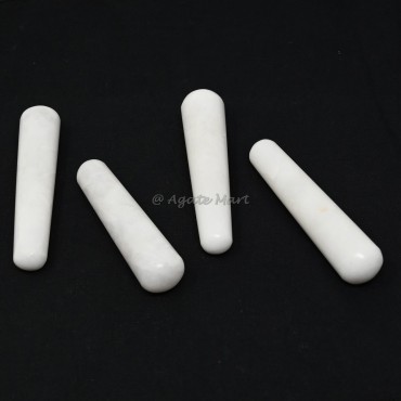 White Agate Massage Wand