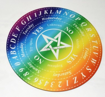 Pentagram Star Divination Board Rainbow