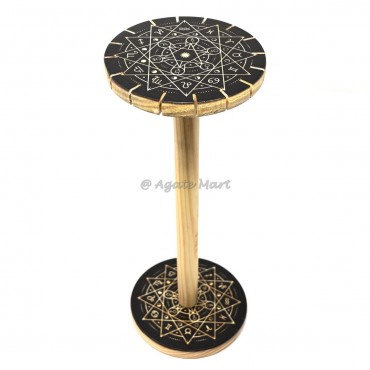 Zodiac Star Wooden Holder