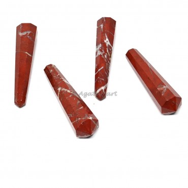 Red Jasper Double Terminated Point