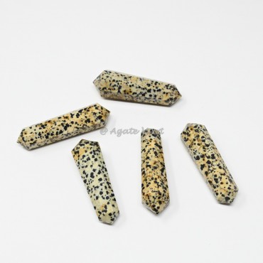 Dalmatian Jasper Double Terminated Point