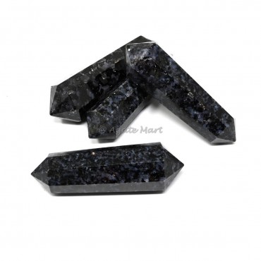 Indigo Gabbro Double Terminated Point