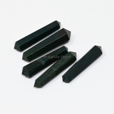 Dark Green Aventurine Double Terminated Point