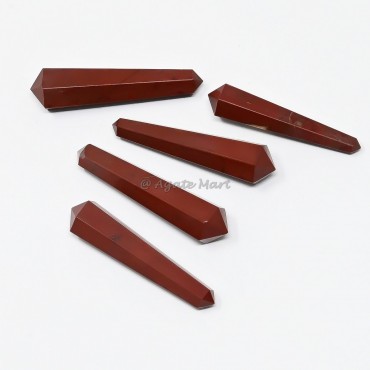 Red Jasper Double Terminated Point