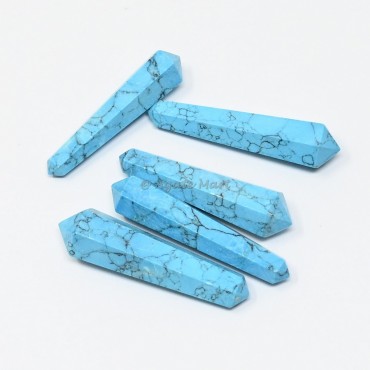 Blue Turquoise Synthetic Double Terminated Point