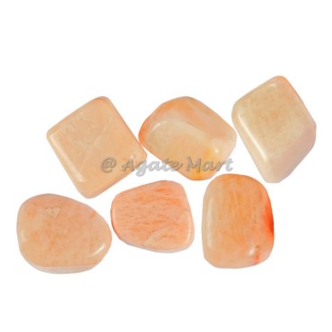 Cream Moonstone Tumble Stone