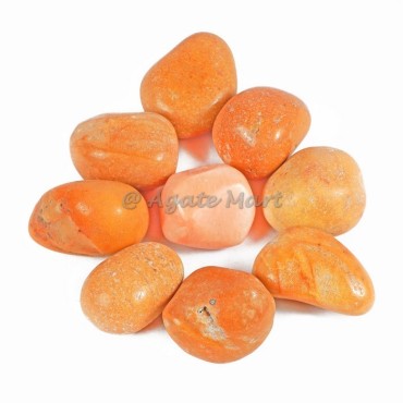 Yellow Jade Tumble Stone