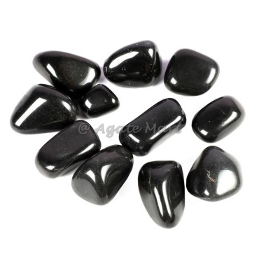 Black Jasper Tumble Stone