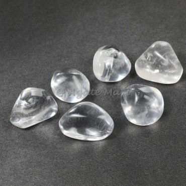 Super Crystal Quartz Tumbled Stone