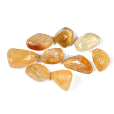 Citrine Tumbled Stone