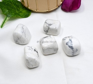 Howlite Tumbled Stones