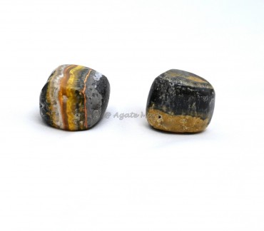 Bumble Bee Jasper Tumbled Stones