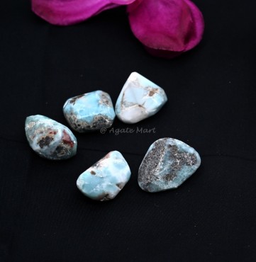 Larimar Tumbled Stones